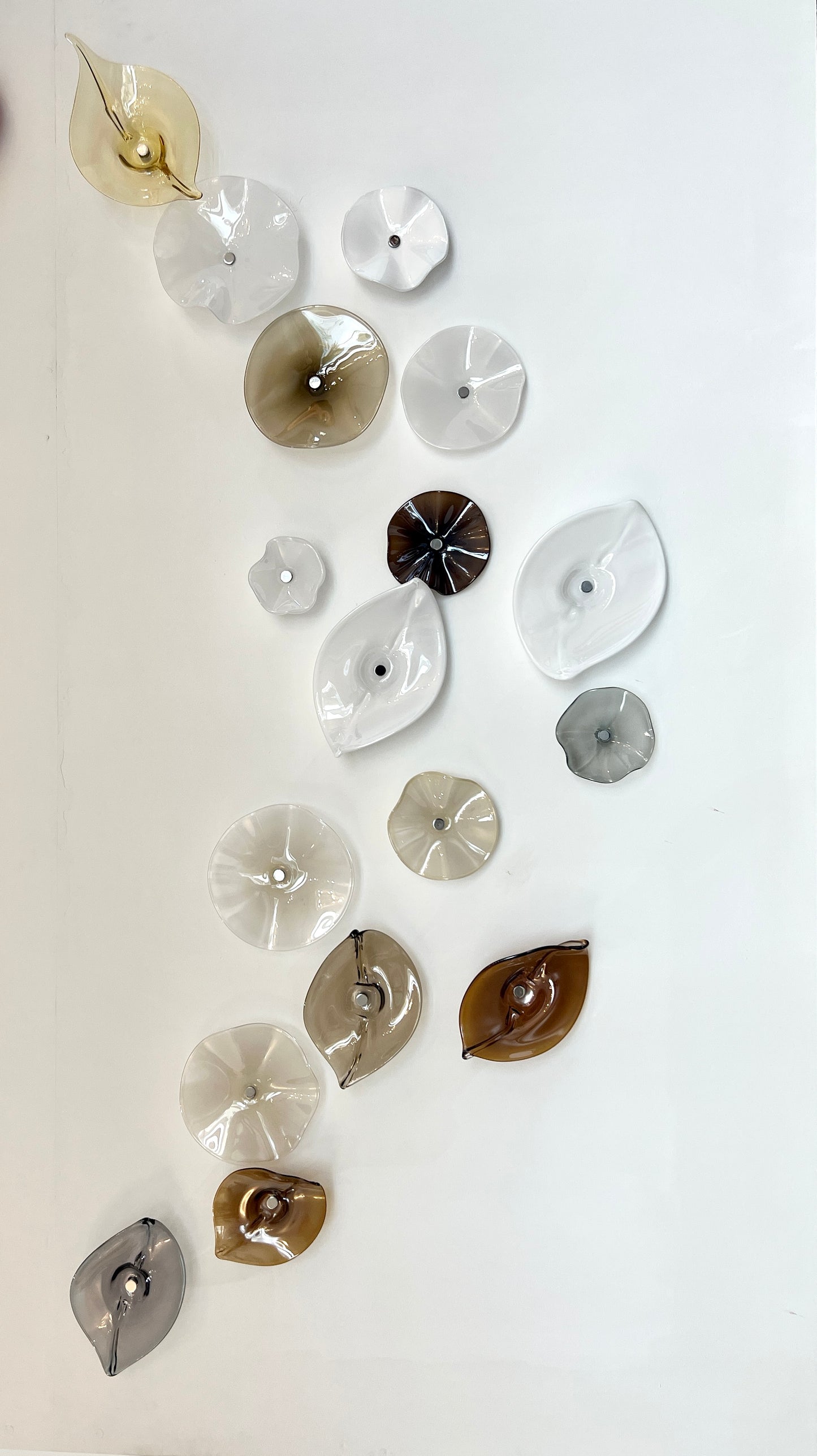 Wall Leaves and Flora, wall installation