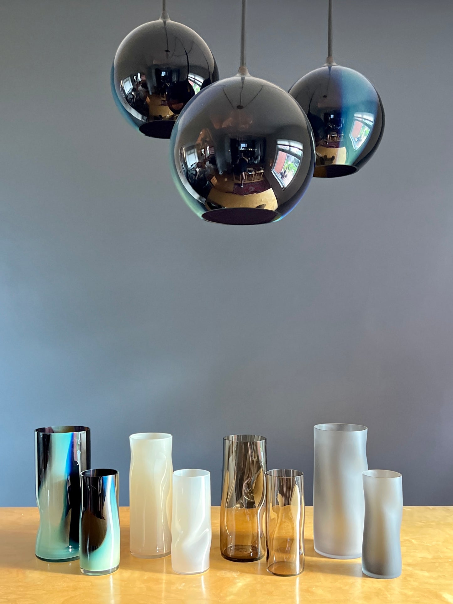 Soft Cylinder, Frosted Grey