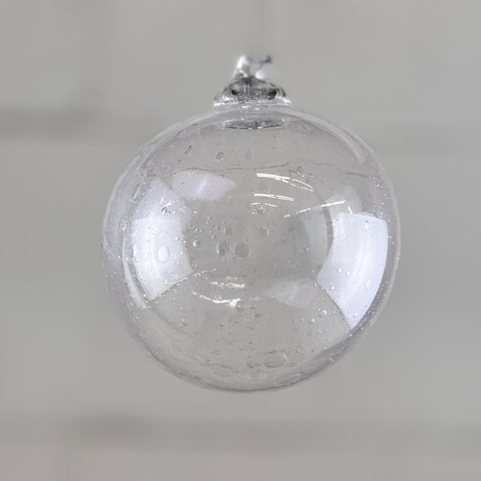 Ornament * Seeded Clear