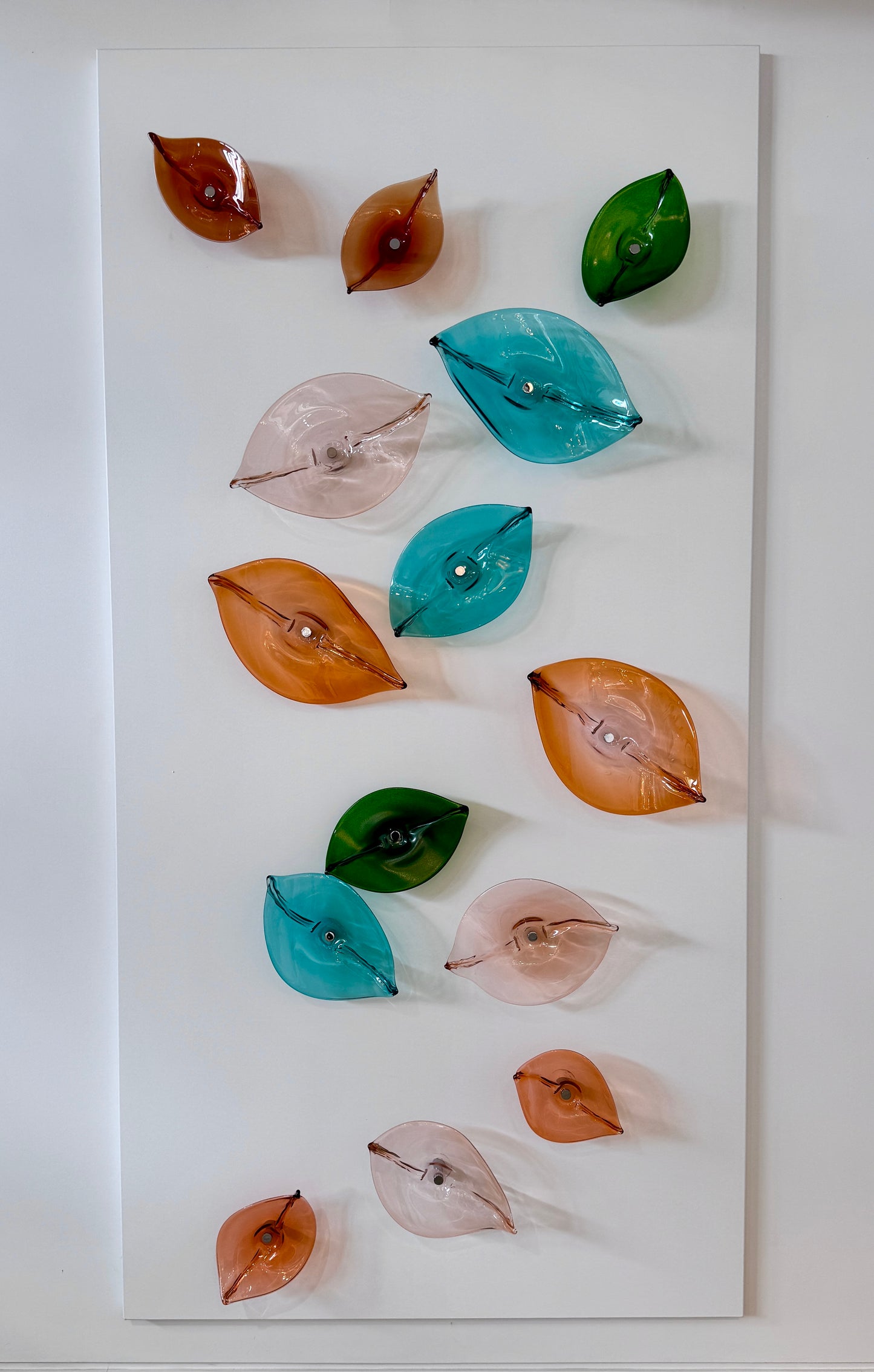 Wall Leaves, wall installation